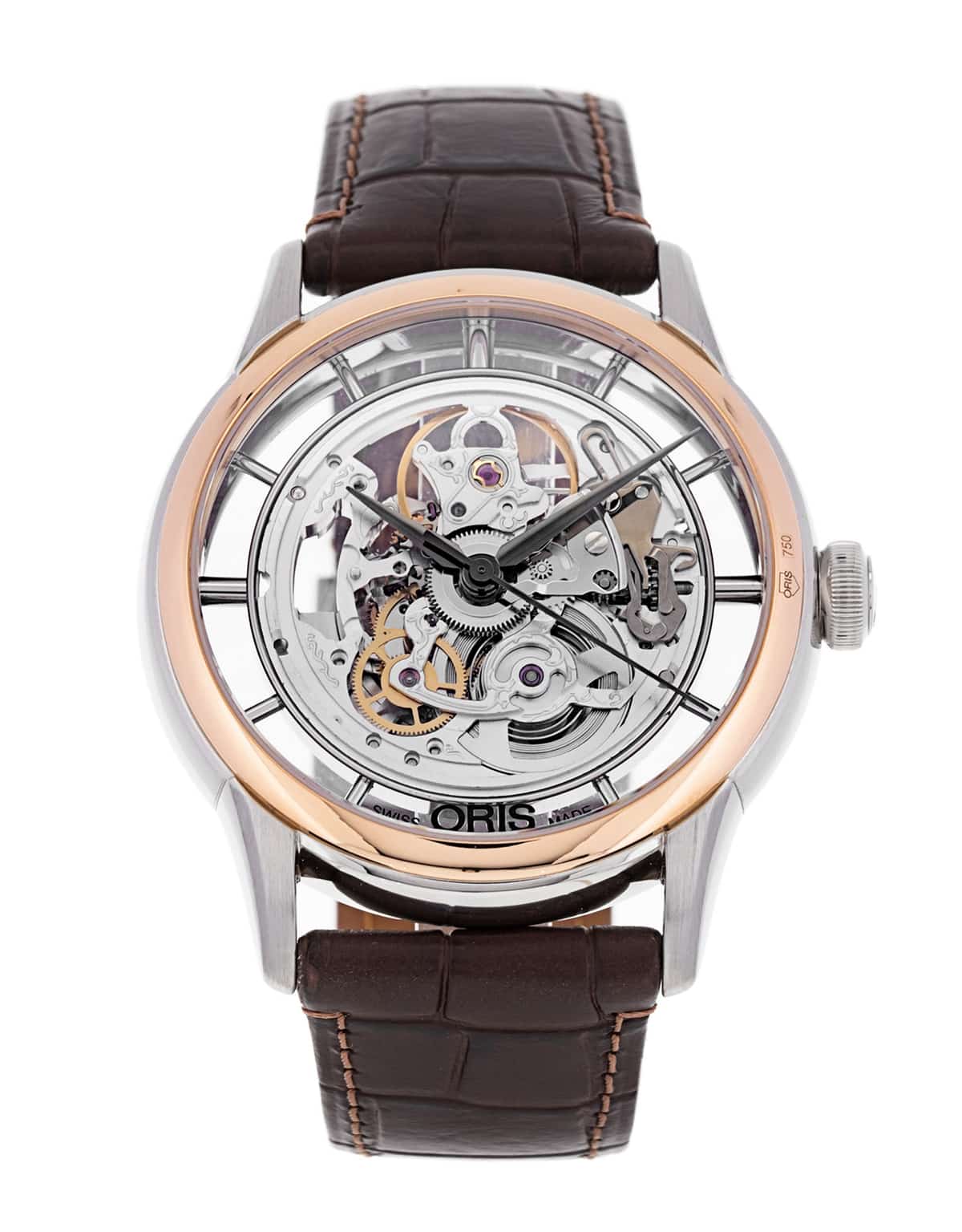 Oris Artelier Skeleton 734 7684 63 51 LS